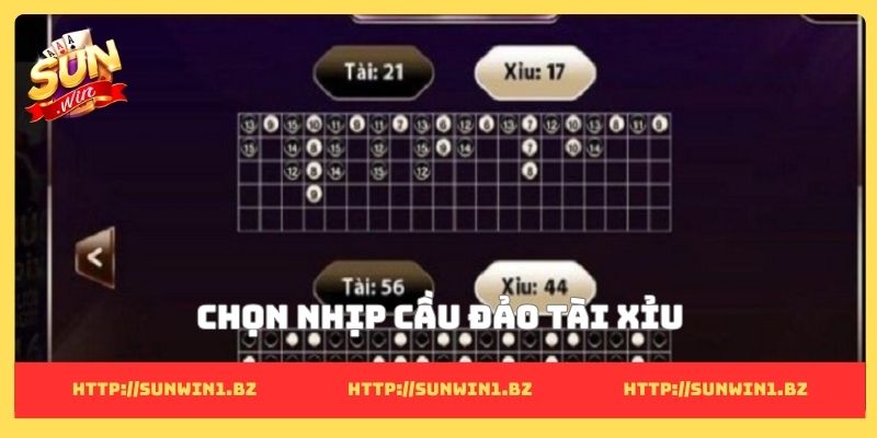Chọn nhịp cầu đảo tài xỉu